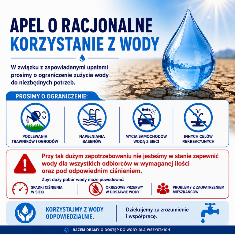 Odpowiedzialne korzystanie z wody